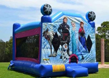 Tùy chỉnh đông lạnh theo chủ đề Inflatable Bouncy Jumping Castle cho trẻ em bên