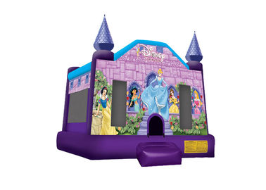 Thương mại công chúa theo chủ đề Inflatable Bounce House Với tay / In kỹ thuật số