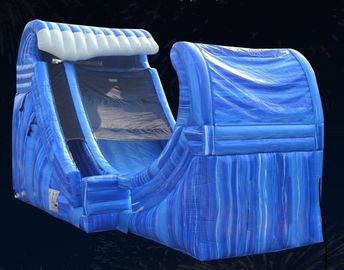 Lớn 27 Ft cao sóng Rider Inflatable nước Slides với máy bơm không khí và sửa chữa vật liệu