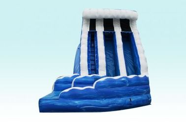 Khổng lồ 18FT Ocean Wave Slide, Chất liệu PVC Inflatable ngoài trời Slide nước