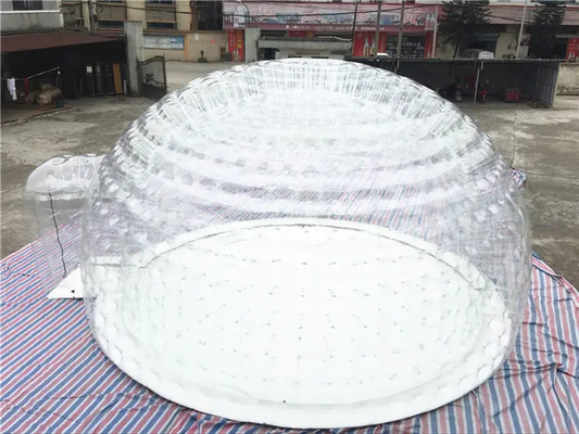 Pvc Tarpaulin Igloo Lều Inflatable Bubble Lodge Clear Tent