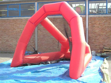 Bạt PVC Inflatable Trò Chơi Thể Thao Golf Net / Golf Mục Tiêu / Golf Thực Hành Lồng