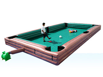 Thương mại cấp Inflatable Trò chơi thể thao Nhân Billiard Snooker Ball Field