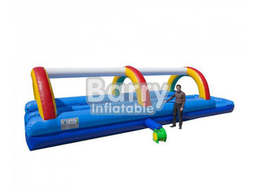 Cầu vồng thương mại Inflatable trượt nước Inflatable trượt và trượt cho trẻ em