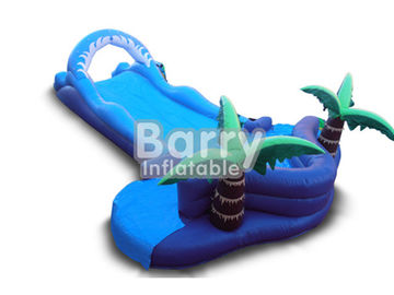 Jungle Lawn Inflatable Trượt Nước Cây Dừa Trượt Inflatable N Trượt Cho Trẻ Em