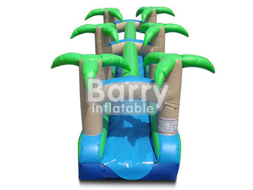 Nước Sân chơi Rừng nhiệt đới Inflatable Slide nước chống cháy 28L X 8W X 11H Ft