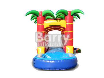 Nước Sân chơi Rừng nhiệt đới Inflatable Slide nước chống cháy 28L X 8W X 11H Ft