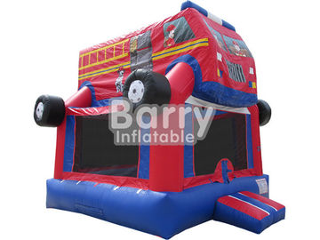 Monster Truck Inflatable Jumping House EN71 Được chấp thuận Kids Blow Up Nhà Bounce