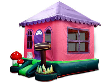 CE thương mại nhỏ / Mini hồng Bouncer Inflatable cho sự kiện bên