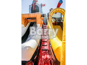 Vương quốc thương mại Pirates Slide Inflatable Blow Up Course Obstacle Với Bouncer