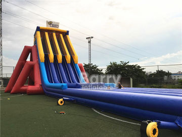 EN14960 0.5 mét PVC Trượt Inflatable Khổng Lồ 0.55 mét / 18 Oz Bạt PVC Bền