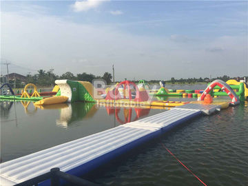 Seels Theme Inflatable nổi công viên nước Durable Inflatable công viên giải trí