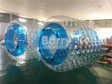 Tùy chỉnh không thấm nước inflatable đồ chơi hồ bơi Blue Water Roller cho trẻ em / người lớn