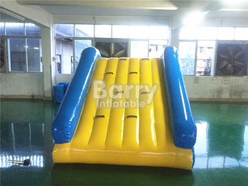 Thương mại 4 * 2 * 2 M Nổi Trượt Nước Inflatable Với 0.9 mét Bạt PVC