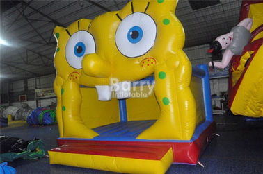 Spongebob nhảy inflatables thế giới rộng vui vẻ inflatable bouncy nhà cho trẻ mới biết đi