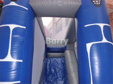 0.55mm PVC Castle Bounce House / Nhà Jumpy Với Slide Chứng nhận CE