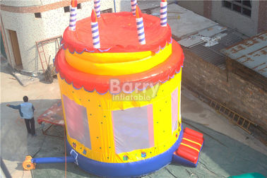 Bữa tiệc sinh nhật bánh inflatable nhà bounce chống tĩnh inflatable playhouse