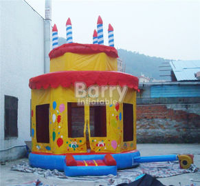Bữa tiệc sinh nhật bánh inflatable nhà bounce chống tĩnh inflatable playhouse