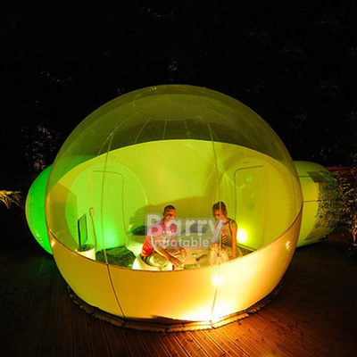 Nhà bong bóng bơm 3 mét rõ ràng cho trẻ em hoặc người lớn