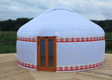 Ngoài trời không thấm nước Mông Cổ Inflatable Camping Dome / Inflatable Yurt Tent