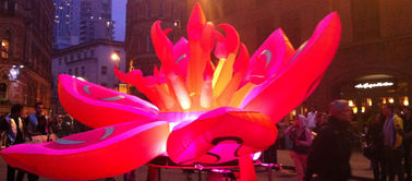 Tùy chỉnh đẹp Inflatable chiếu sáng trang trí Led hoa Inflatable
