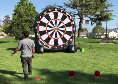 Trẻ em và người lớn Giant Inflatable Golf Dart Bảng Với Balls Đối với Công viên, Squares, Gardens