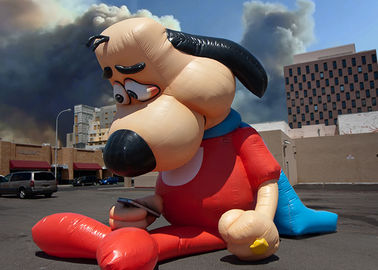Vật liệu PVC 0.5mm khổng lồ nhân vật hoạt hình Inflatable cho quảng cáo