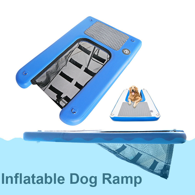 Giúp chó ra khỏi nước DWF PVC Tarpaulin Dog Ladder Dog Water Ramp Inflatable For For Pet Swimming