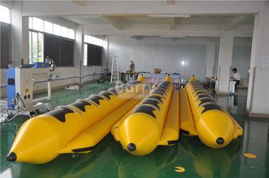 Heavy Duty Thương Mại 8 Người hoặc Customzied PVC Tarpaulin Thuyền Chuối Bơm Hơi Ống
