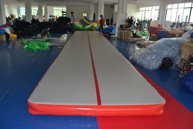 Ngoài trời Inflatable Air Theo dõi Thể dục dụng cụ Mat / Inflatable nảy Mat tùy chỉnh
