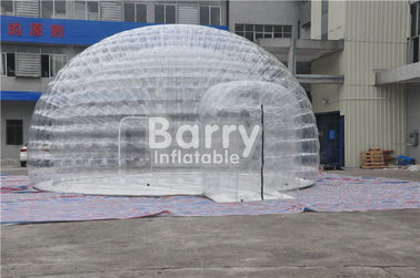 Không có hại lều bong bóng inflatable, lều trong suốt inflatable cho cắm trại hoặc tổ chức sự kiện
