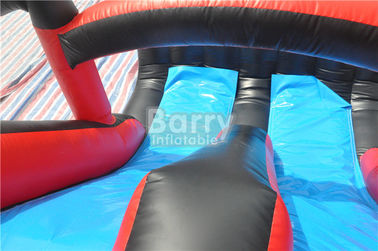 Pirate Ship Bounce Vòng Inflatable Combo Trượt, Inflatable Bouncers Đối với trẻ em bên