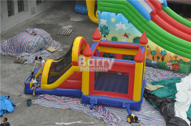 Giant Inflatable Combo Nhảy Lâu đài Bouncy Thoát House Bouncer Trượt Trò chơi