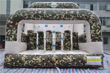 Giant Boot Camp Assault thách thức Inflatable Bounce House trở ngại khóa học