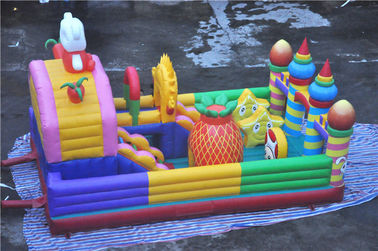 Giant Inflatable Toddler Sân chơi Cheer Amusement Theme động vật CE cấp giấy chứng nhận
