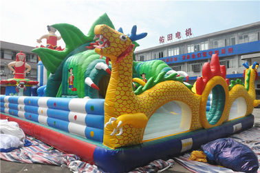 15x8M Inflatable Toddler Sân chơi với Logo in / sân sau trở ngại khóa học