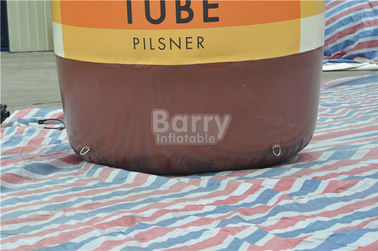 Thương mại Quảng cáo Inflatable Sản phẩm / Khuyến mãi Wiskey Beer Bottle Mẫu Với Blower