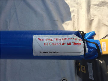 Thương mại cấp sóng Inflatable trượt khô 7.6x3.8m tùy chỉnh