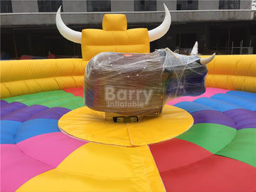 Vui lớn Inflatable Cơ Bull Games Đối với 1 người, Inflatable Rides