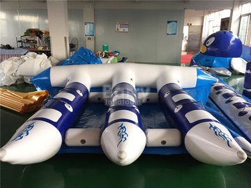 Đồ chơi nước sôi động Inflatable, Towable Inflatable Flyfish Thuyền chuối cho biển