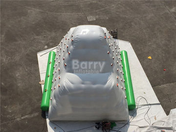 Durable 0.99mm PVC Inflatable nước tảng băng trôi / Inflatable leo tường