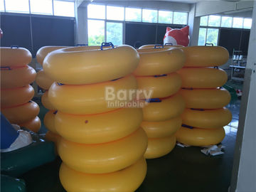 Mini Inflatable Đồ chơi nước cho người lớn, Orange Inflatable bơi vòng