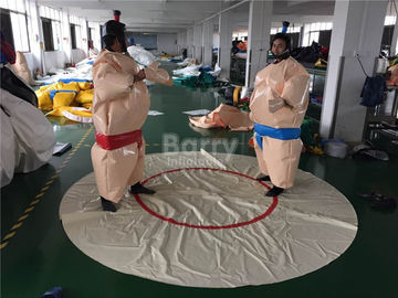 Dành cho người lớn Inflatable Sumo Wrestling Suits Với Mat Đối với sự kiện ngoài trời
