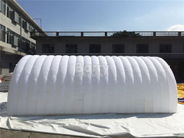Trắng Air Tight Inflatable lều sự kiện, Diy Inflatable Tunnel Tent Với ​​LED