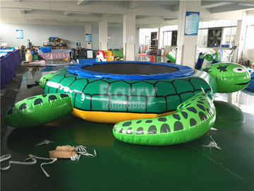 ODM Inflatable Rùa Với Trượt Durable 0.9 mét Pvc Tarpaulin Chất Liệu