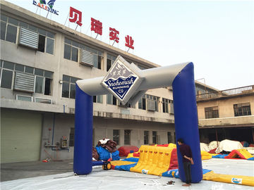 Tuỳ chỉnh sản phẩm quảng cáo Inflatable Bắt đầu kết thúc Arch / Inflatable Entrance Arch Hỗ trợ