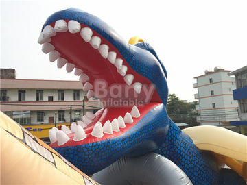 Công nghiệp Thương Mại Cấp Dragon Big Inflatable Nước Slides 15 * 11 * 8 m Tùy Chỉnh