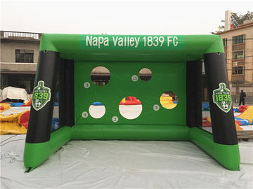 0.6mm PVC Tarpaulin Inflatable Thể Thao Trò Chơi, Blow Up Mục Tiêu Bóng Đá Cho Vui Vẻ