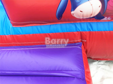 Chuyên nghiệp đôi lanes gấu kid inflatable trượt 12 * 8 * 8m hoặc tùy chỉnh