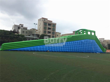 Trượt Inflatable khổng lồ bền, Xanh 10000ft Thổi lên Trượt n Trượt